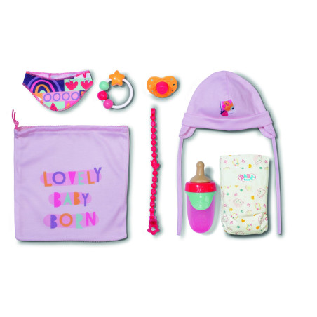 set accessori zapf creation per bambola multicolore [837979]
