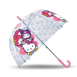 ombrello kids euroswan hello kitty 46cm trasparente [jgkesr0ddd91547]