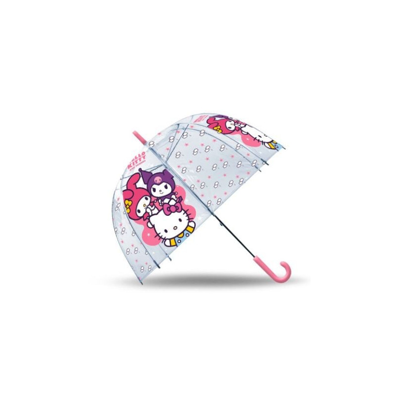 ombrello kids euroswan hello kitty 46cm trasparente [jgkesr0ddd91547]