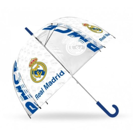 ombrello kids euroswan real madrid 46cm trasparente [jgkesr0udd89377]