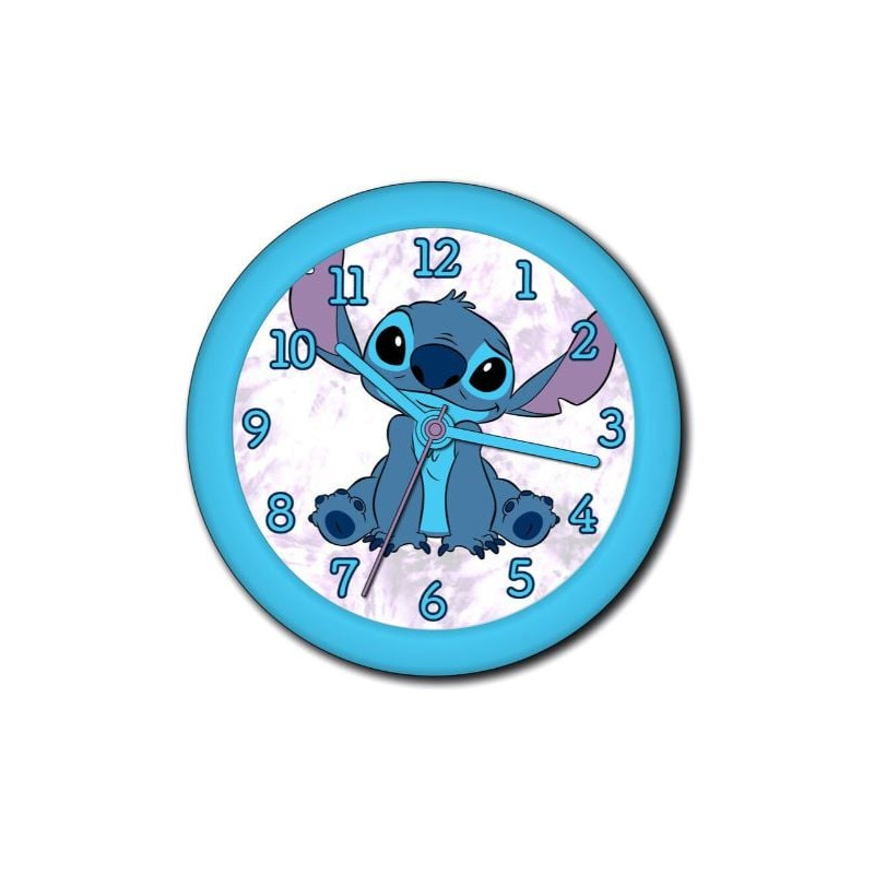 orologio da parete kids euroswan stitch 25cm multicolore [w3kesz0uc077992]