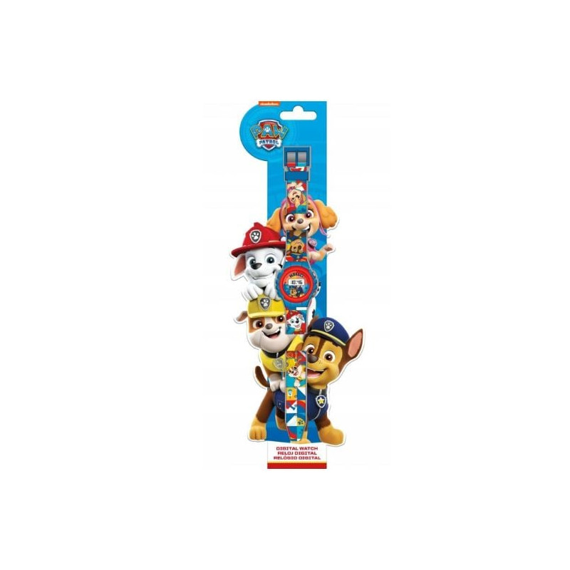 orologio digitale euroswan ke02 paw patrol per bambini multicolore