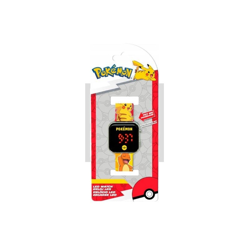orologio led kids euroswan pokemon per bambini multicolore [w3kesz0uc087120]