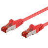 Cavo di rete patch in rame cat. 6 rosso sftp 2 m