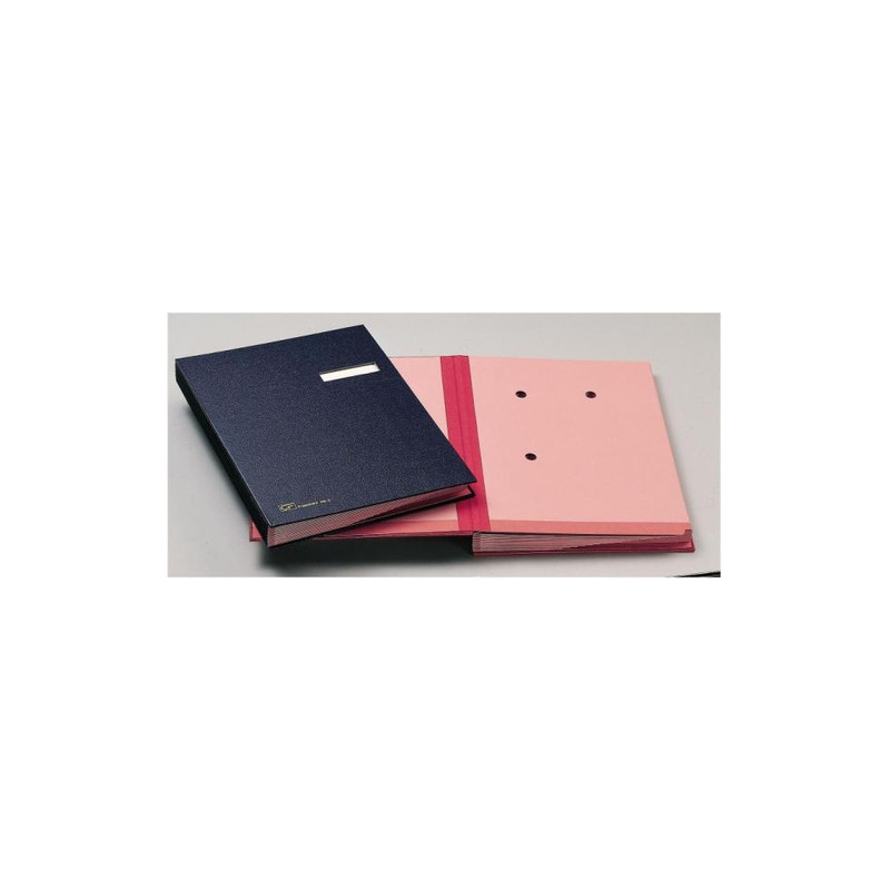 libro firma fraschini 18 intercalari rosso [618-dr]
