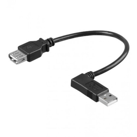 cavo usb 2.0 a maschio angolato/a femmina 0,15 m