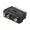 adattatore scart svhs rca audio video