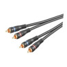 cavo audio 2rca m/m 5 mt alta qualità