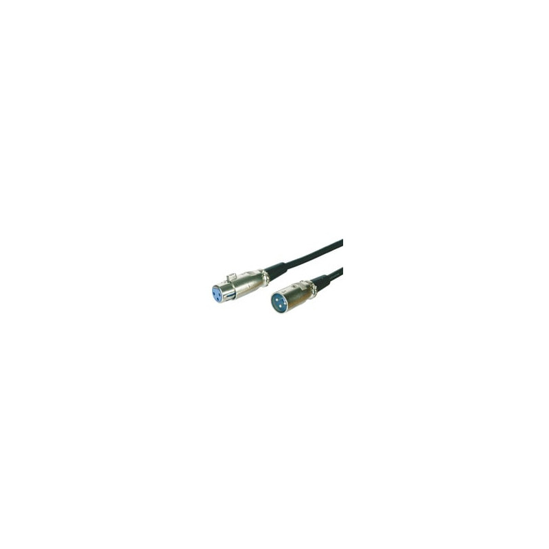 cavo prolunga xlr cannon 2 mt. col. nero