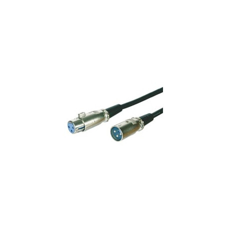 cavo prolunga xlr cannon 2 mt. col. nero