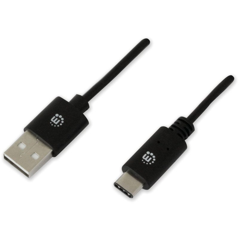 cavo usb manhattan hispeed usb a maschio / usb-c maschio 0,5m