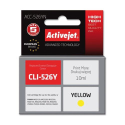 cartuccia d'inchiostro activejet acc-526yn per canon cli-526y