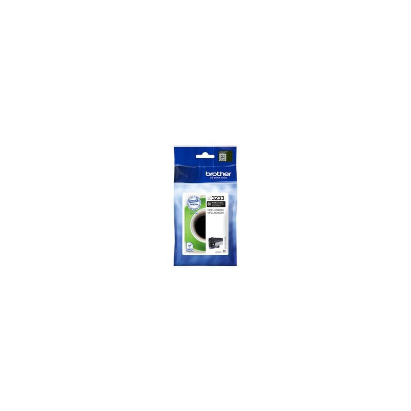 cartuccia brother lc-3233bk lc3233bk 3000-pagine nero [lc3233bk]