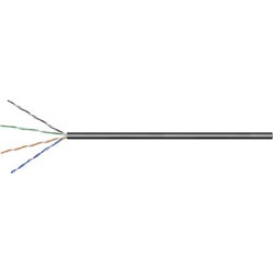 cavo di rete cat 6 u/utp 4 x 2 x 0.20 mm? nero goobay 57199 100 m