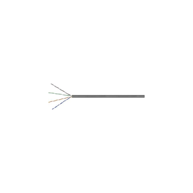 cavo di rete cat 6 u/utp 4 x 2 x 0.20 mm? nero goobay 57199 100 m