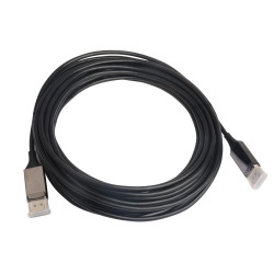 cavo techly displayport fibra ottica 8k 50 metri