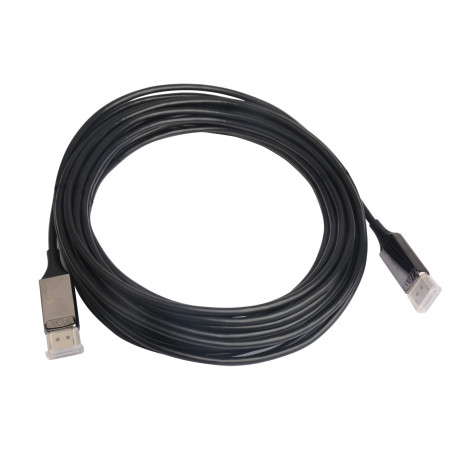 cavo techly displayport fibra ottica 8k 50 metri