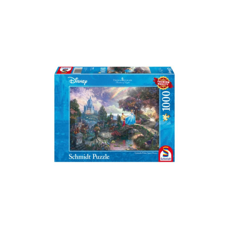 schmidt spiele 59472 puzzle - disney cinderella 1000 pezzi
