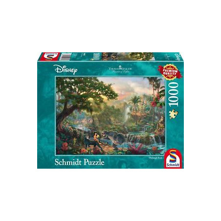 schmidt spiele 59473 puzzle - disney il libro della giungla 1000