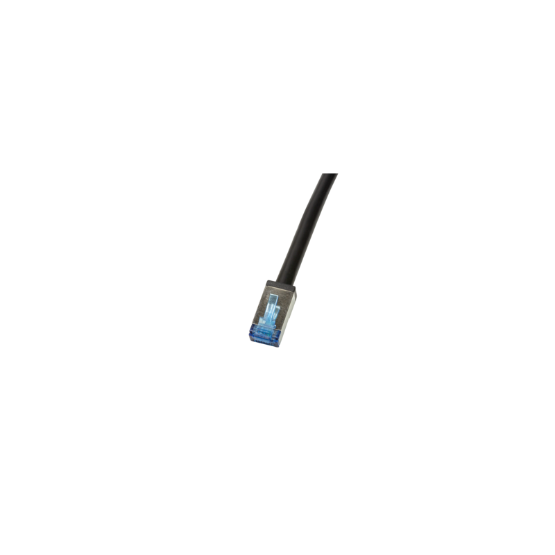 cavo di rete patch logilink cat.6a s/ftp pvc+pe, 40m, nero [cq7133s]