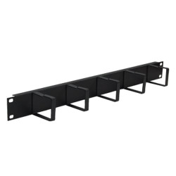 pannello guidacavi wp europe 1u in metallo [wpn-acm-101-b]