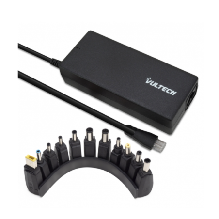 alimentatore notebook universale vultech 120w rev. 2.5 10 tips [au-120w