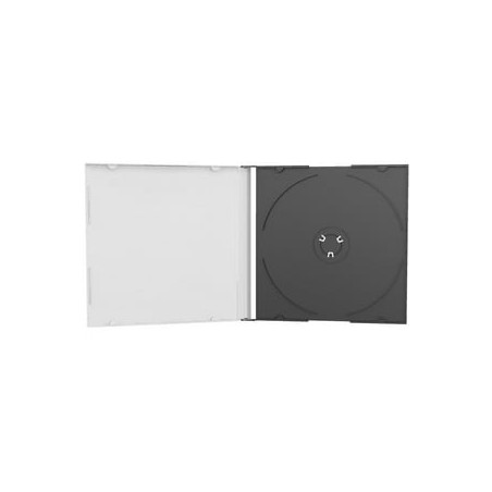 Custodia cd mediarange 100 pz. slim nera [box21]