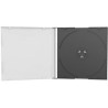 Custodia cd mediarange 100 pz. slim nera [box21]