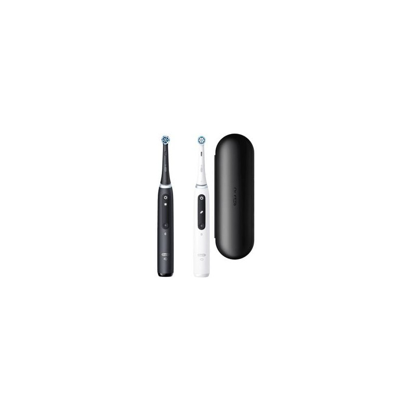 spazzolino elettrico oral-b io series 5 duo bianco/nero [io series