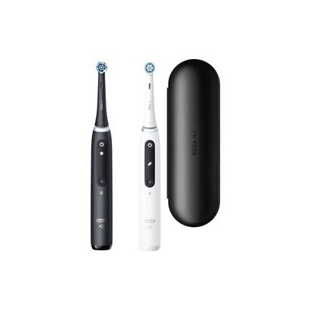 spazzolino elettrico oral-b io series 5 duo bianco/nero [io series