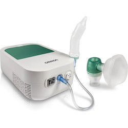 nebulizzatore a compressore omron duobaby 2in1 con aspiratore nasale