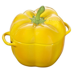 casseruola zwilling staub in ceramica peperone 12cm giallo [40500-324-0]