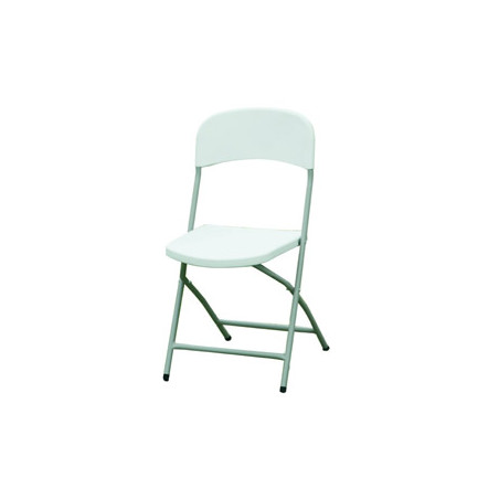 Sedia pieghevole in plastica 43x43cm - h83cm [cd40]