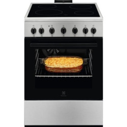 cucina elettrica electrolux lkr620066x classe a acciaio inossidabile/nero