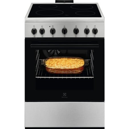 cucina elettrica electrolux lkr620066x classe a acciaio inossidabile/nero