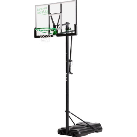 palo da basket salta center 230-305cm verde/nero [5133]