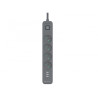 presa multipla tracer power 4prese line+ 1.5m nera [tralis47027]