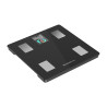 bilancia pesapersone melchioni elettronica rettangolo max 180kg nero