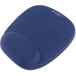 tappetino per mouse kensington con poggiapolso in schiuma 2.5x21x25cm