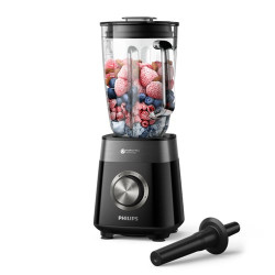 frullatore philips serie 5000 hr3030/00 2l 1200w nero [hr3030/00]