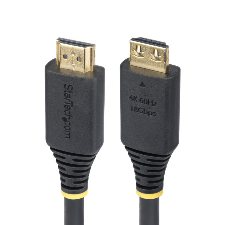 cavo hdmi startech.com ad alta velocita' 90cm connettori a scatto/4k60hz/hdr10
