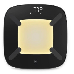 bilancia da bagno homedics scl bbc200 bk3r glo body analyzer nero