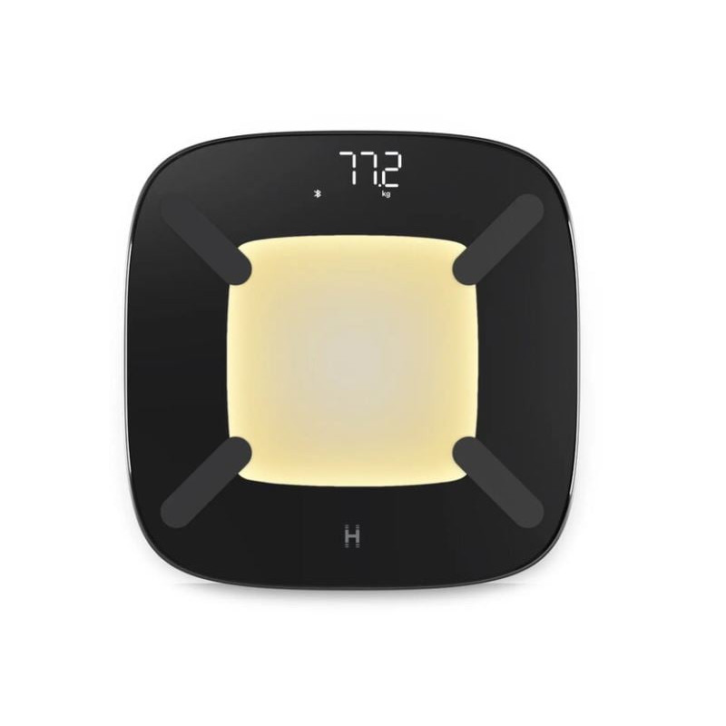 bilancia da bagno homedics scl bbc200 bk3r glo body analyzer nero