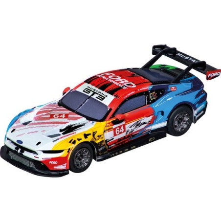 veicolo da corsa radiocomandato carrera hybrid ford mustang gt3 champion
