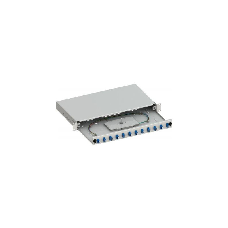 cassetto ottico techly sbp-12lcos2g 19'' con 12 prese