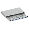 cassetto ottico techly sbp-12lcos2g 19'' con 12 prese