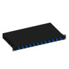 cassetto ottico techly sb-12scssb 19'' con 12 prese sc