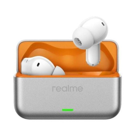 auricolari realme t500 pro wireless bluetooth arancione menta