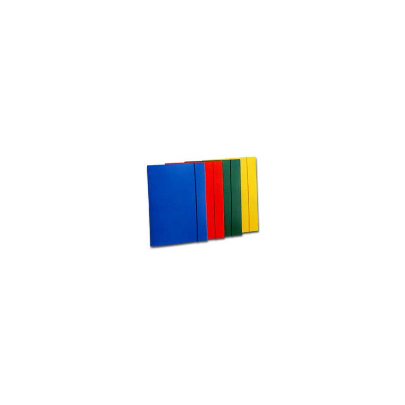 cartellina in cartone con elastico fellowes eko u110 azzurro [u110-az]