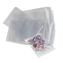 100 sacchetti zip 15x22cm plastica 45mic. [3085]